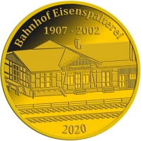 Bahnhof Eisenspalterei 1907 - 2020