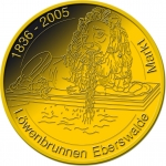 Löwenbrunnen Eberswalde Markt 1836-2005